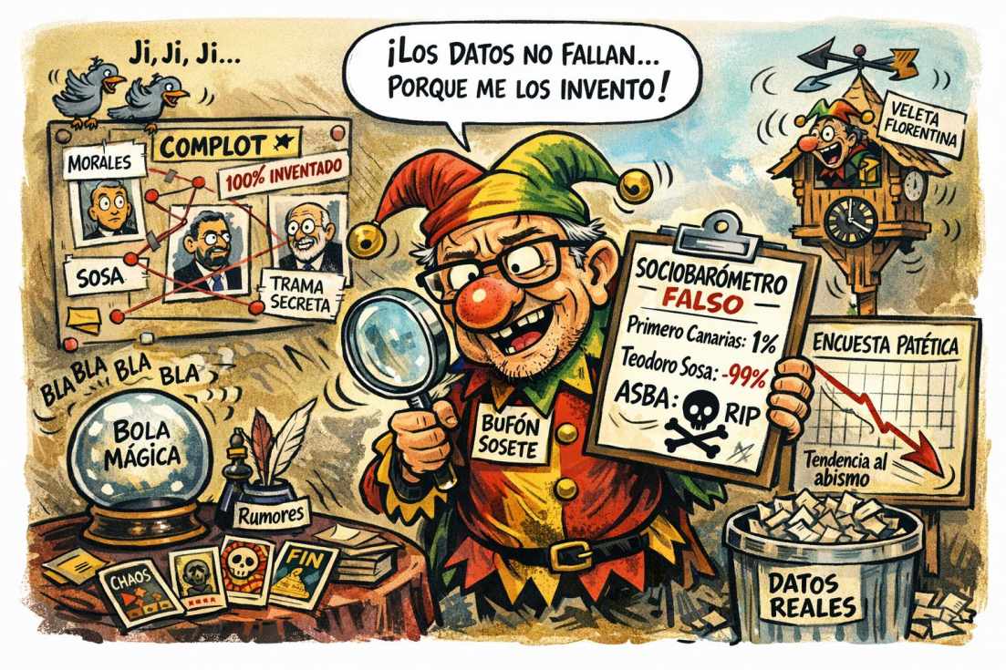 El Bufón Sosete y su 'sociobarómetro': cuando el disparate pide cita previa