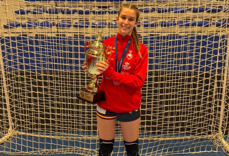 Iria Ranz, plata con la selección española Promesas Femenina