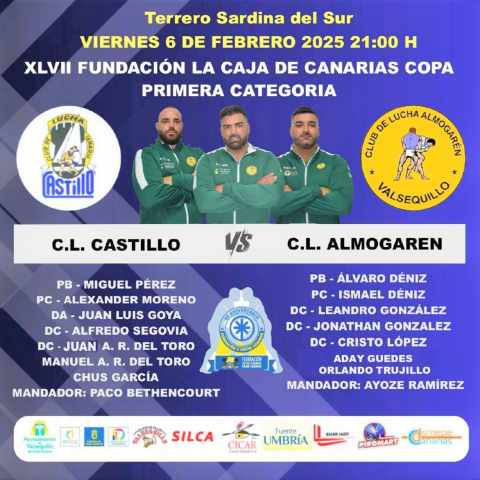 El Almogarén se mide al Castillo en la tercera jornada copera