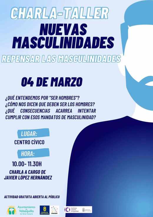 Valsequillo reflexiona sobre las nuevas masculinidades el 4 de marzo