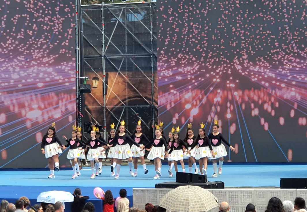 Valsequillo se marca un baile en el Carnaval de Telde