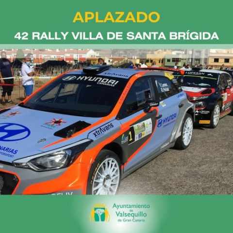 Aplazado el Rallye Villa de Santa Brígida en Valsequillo