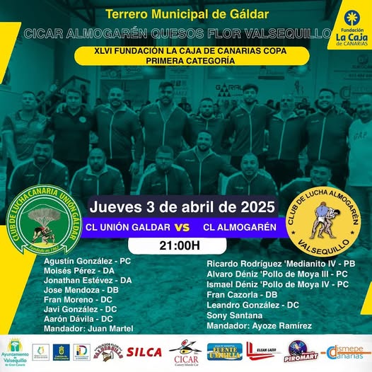 Cartel de la luchada/CL Almogarén.