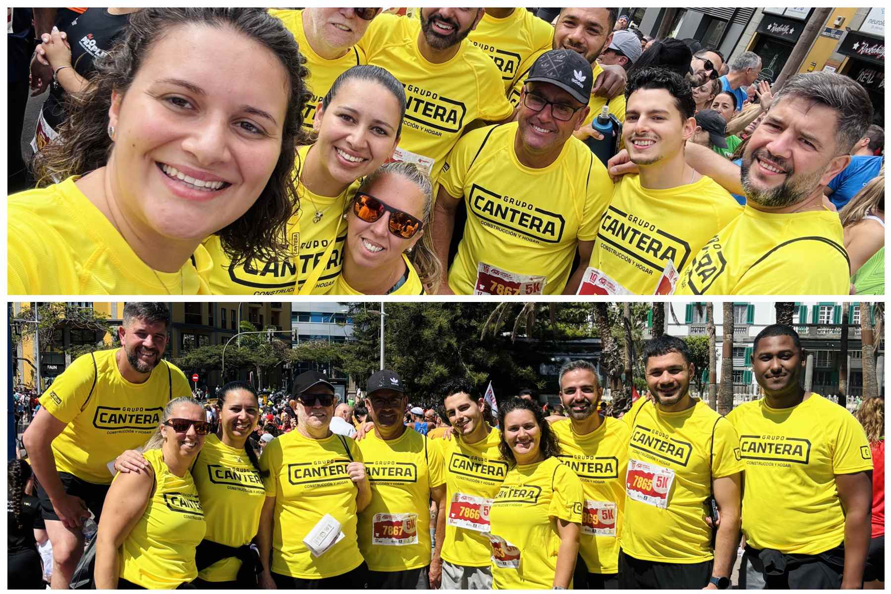 El Grupo Cantera corre unido en la hist&oacute;rica Carrera de las Empresas