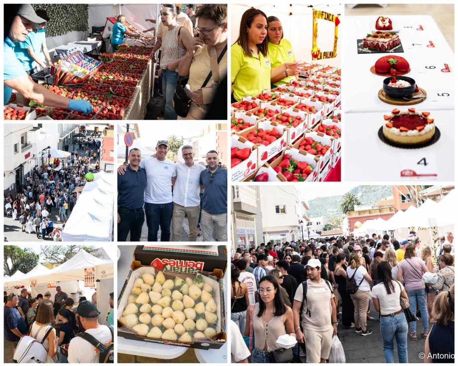 La Feria de la Fresa llena de sabor las calles de Valsequillo