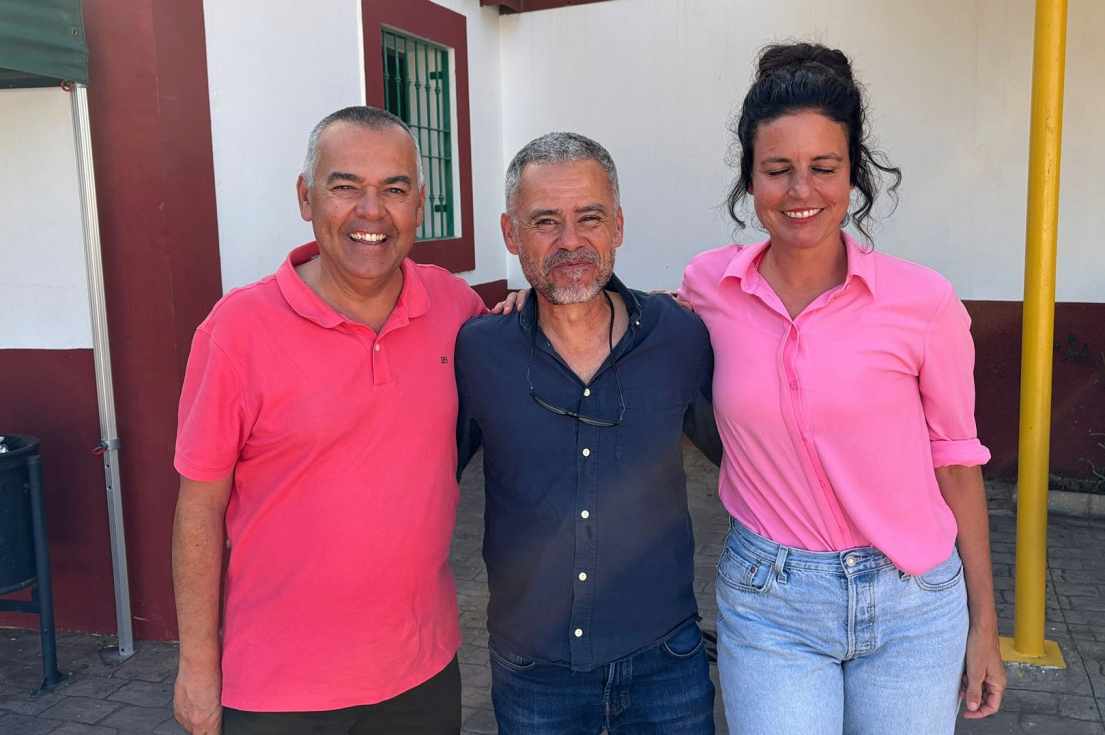 &Aacute;lvaro Monz&oacute;n particip&oacute; en la auguraci&oacute;n (Foto: Valsequillo Hoy)
