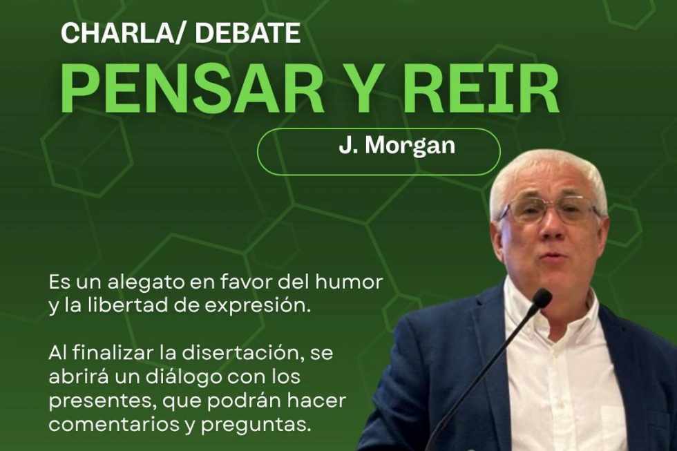 Cartel de la charla-coloquio de J. Morgan (Foto: Valsequillo de Gran Canaria)