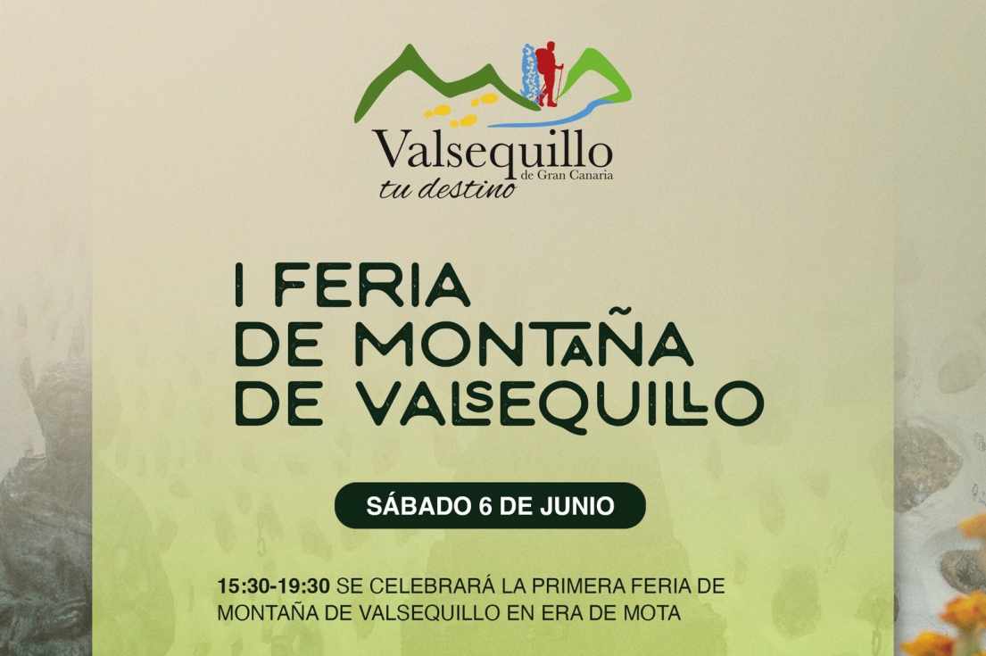 Cartel de la Feria de Monta&ntilde;a de Valsequillo de GC (Cedida)