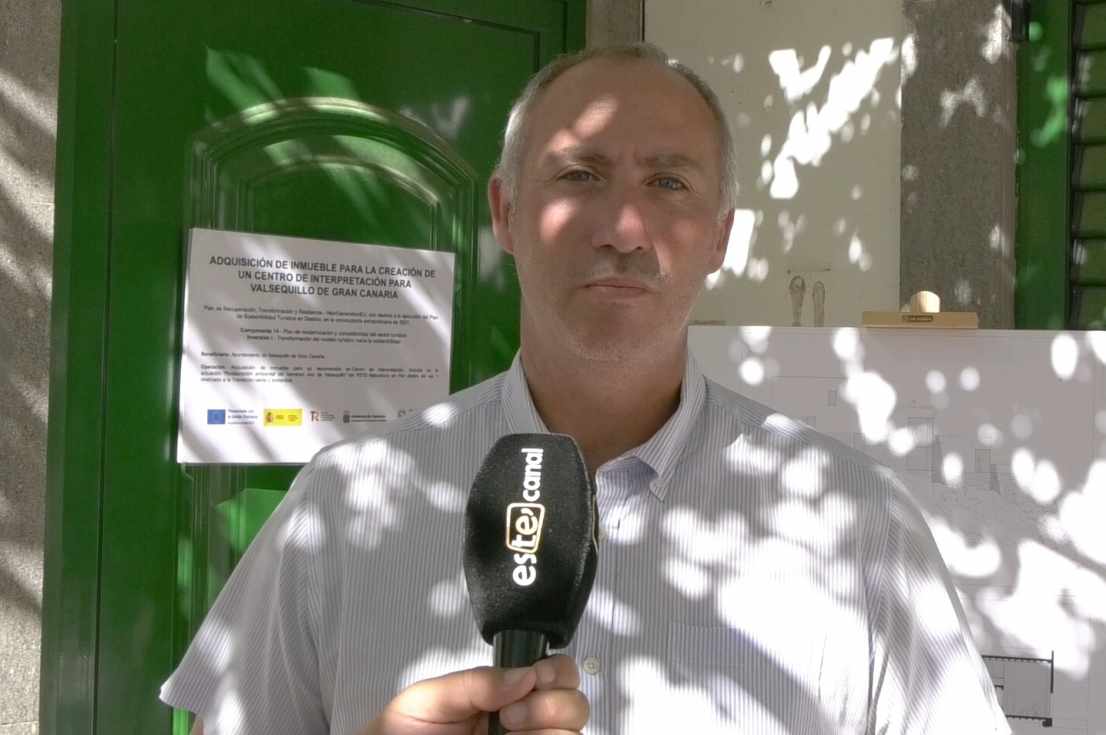 V&iacute;ctor Navarro (PSOE), concejal de Econom&iacute;a y Hacienda de Valsequillo de Gran Canaria (Foto: Este Canal TV)