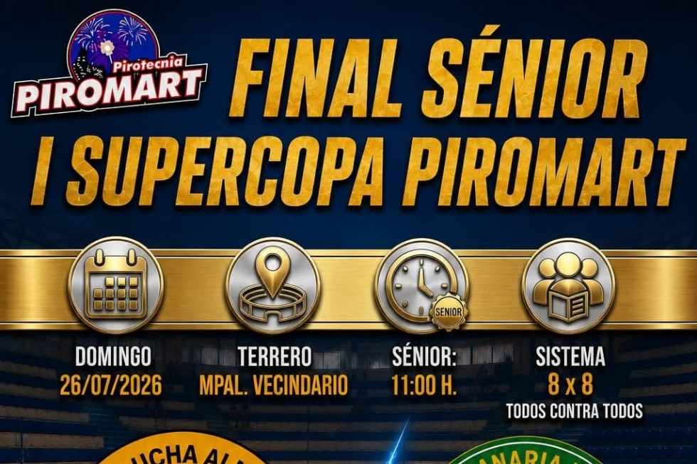 El Almogarén disputará ante el Unión Gáldar la final sénior de la I Supercopa Piromart