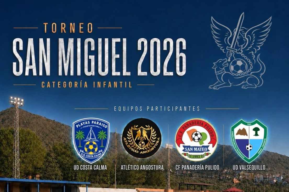 La UD Valsequillo organiza el Torneo San Miguel 2026 en categoría infantil