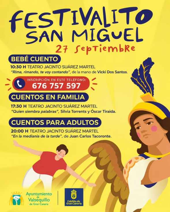 Domingo de música y cuentos en Valsequillo